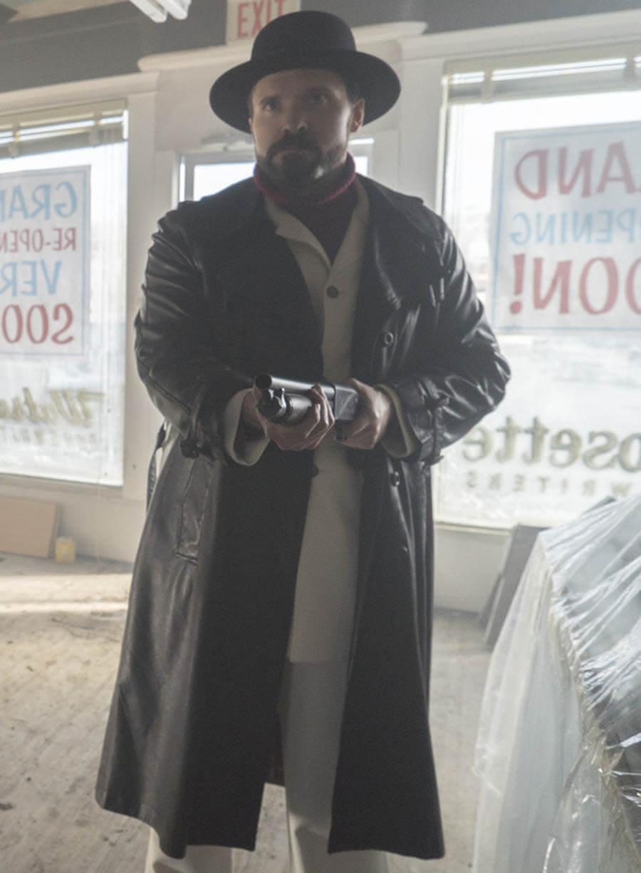 Wayne Kitchen Fargo Leather Coat