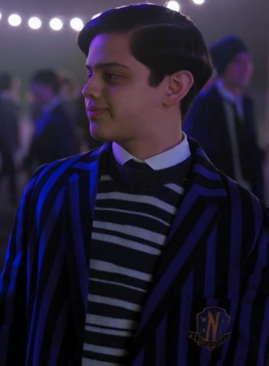 Wednesday 2025 Pugsley Addams Suiting Blazer