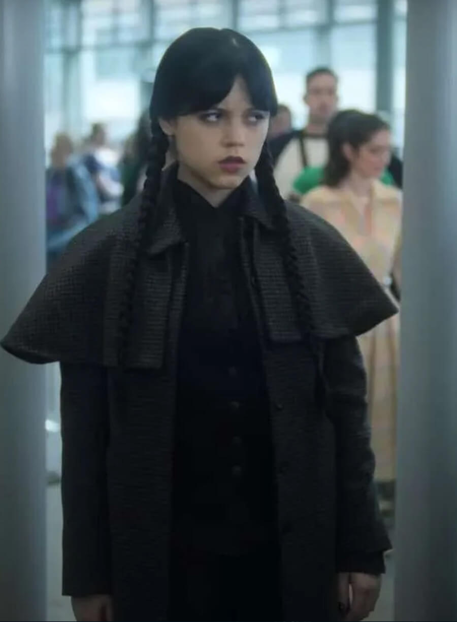 Wednesday S02 Wednesday Addams Black Coat