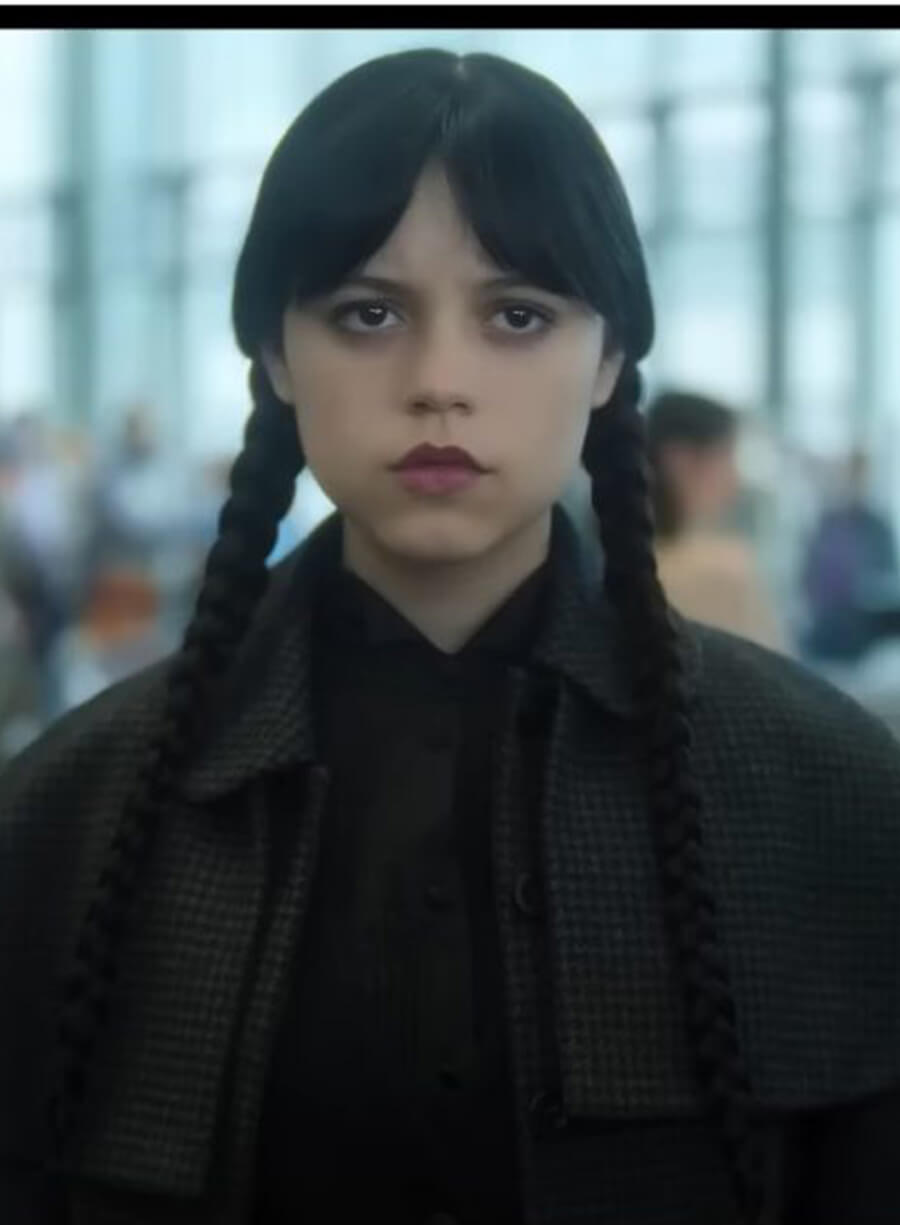 Wednesday S02 Wednesday Addams Black Coat
