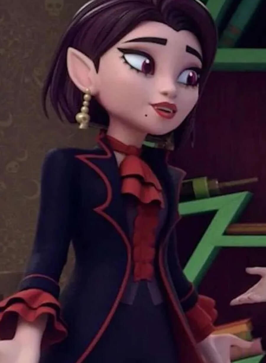 Wei Fang Monster High Black and Red Coat