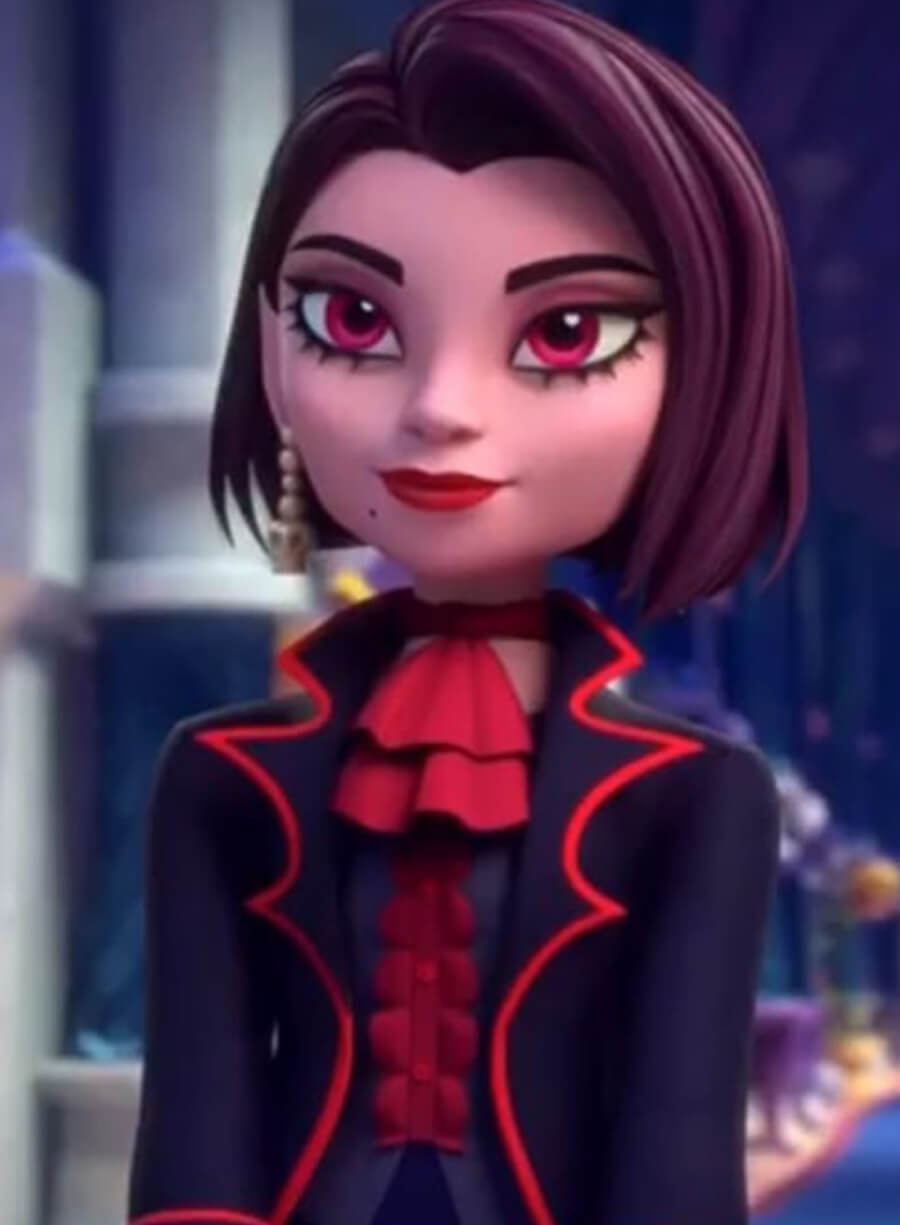 Wei Fang Monster High Black and Red Coat