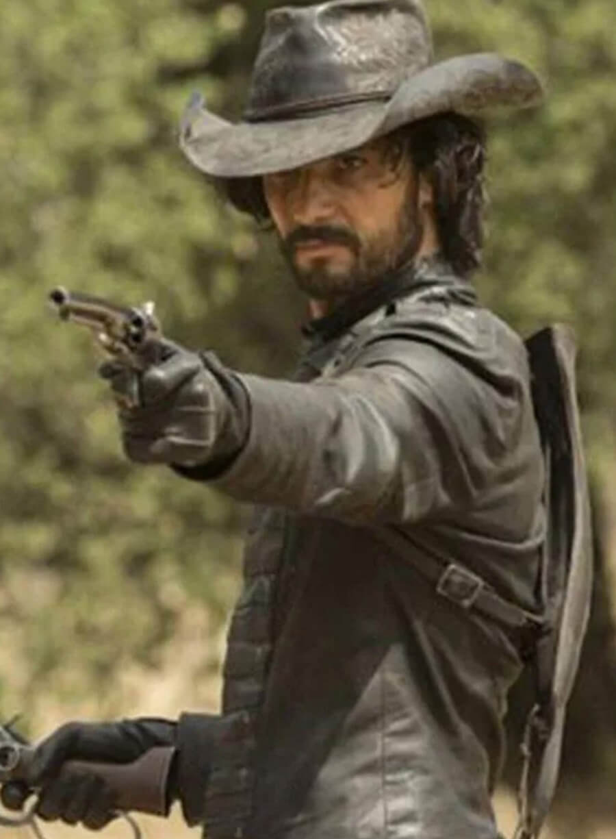 Westworld Rodrigo Santoro Black Leather Jacket