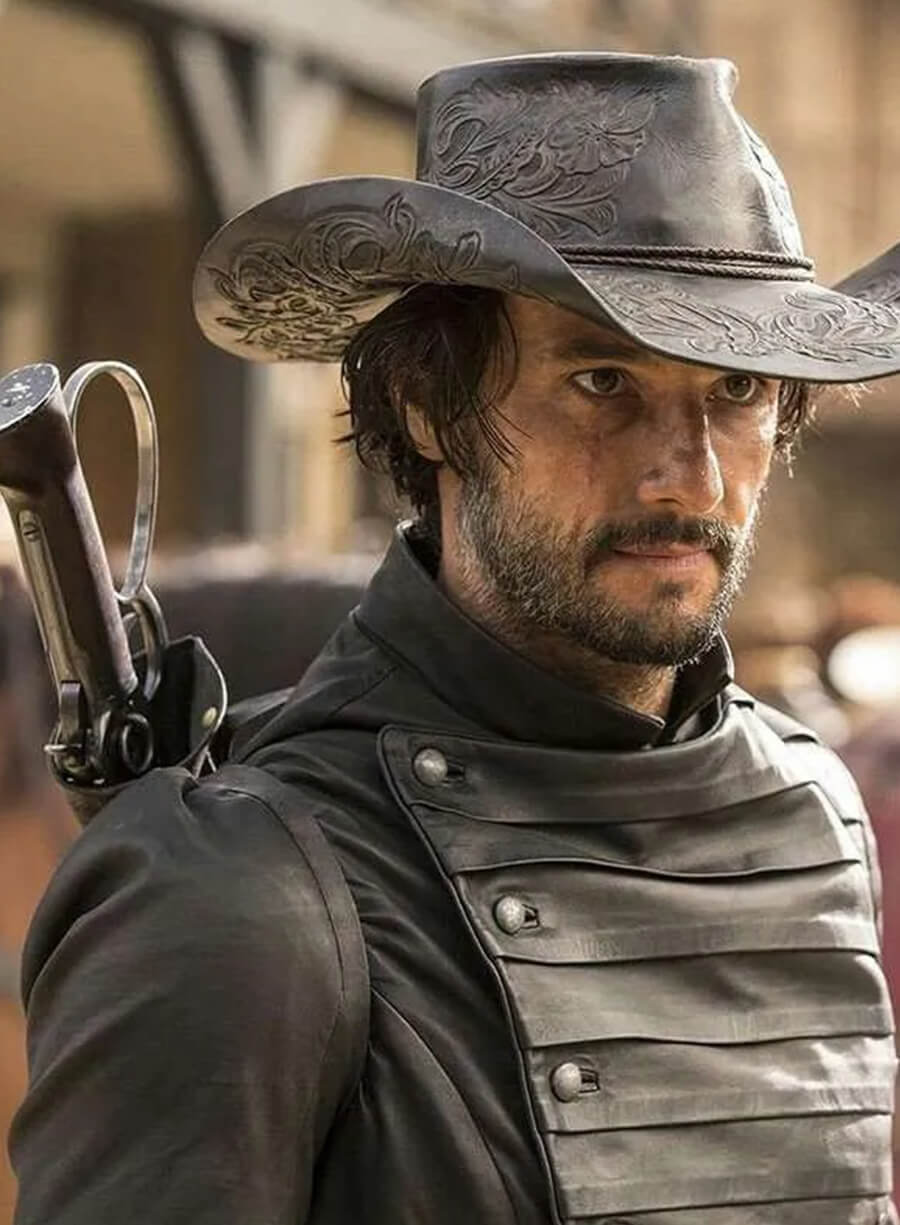 Westworld Rodrigo Santoro Black Leather Jacket