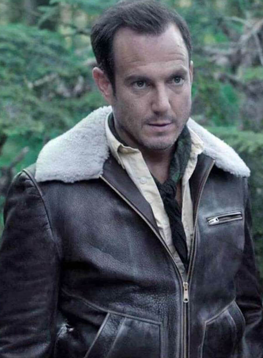 Will Arnett Father A Series of Unfortunate Events Leather Jacket