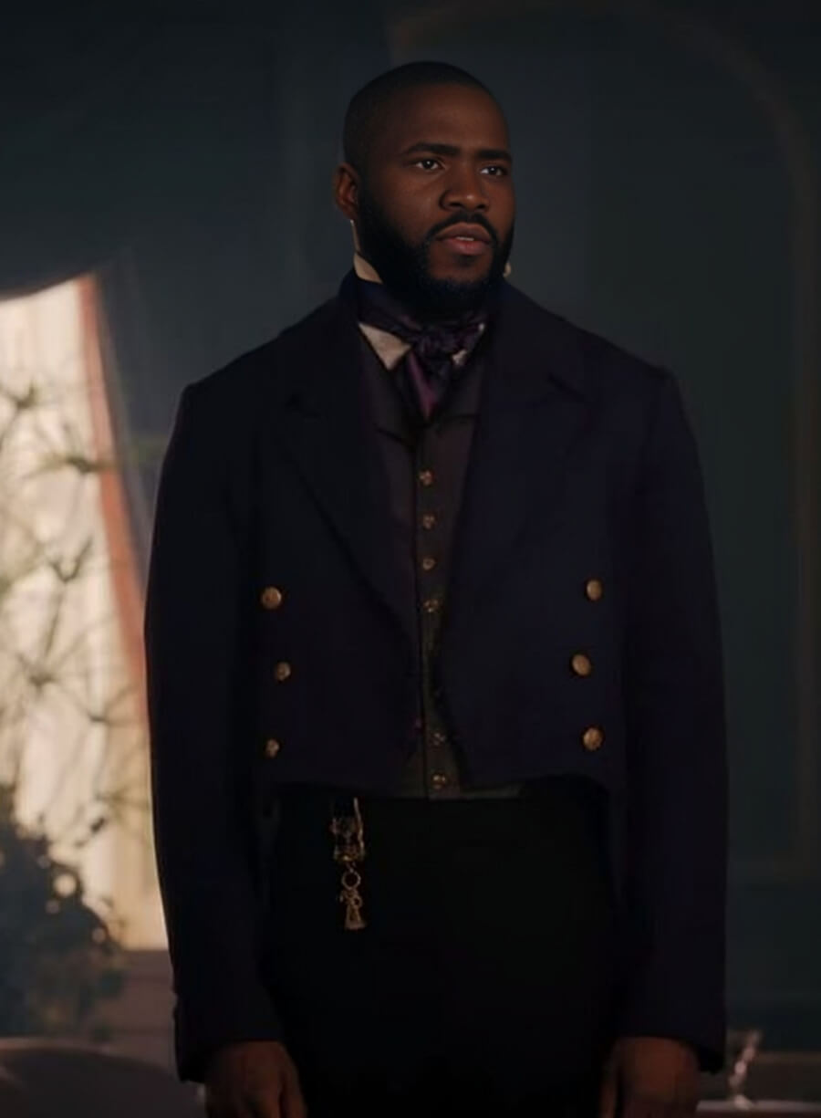 Will Mondrich Bridgerton Blue Tailcoat