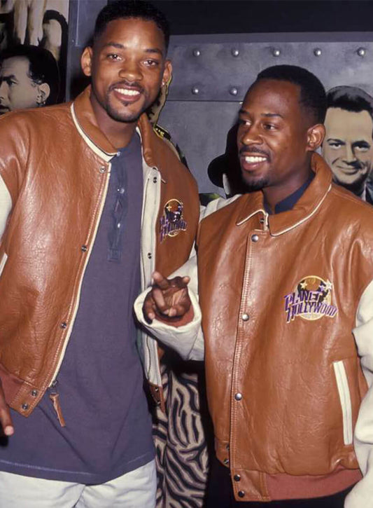Will Smith Bad Boys Varsity Leather Jacket