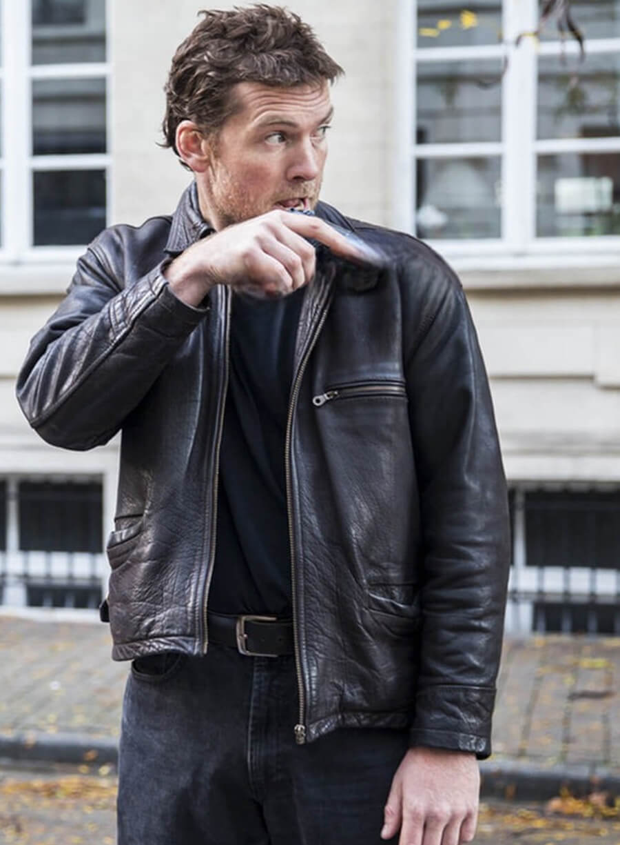 Willem Holleeder Kidnapping Freddy Heineken Black Leather Jacket