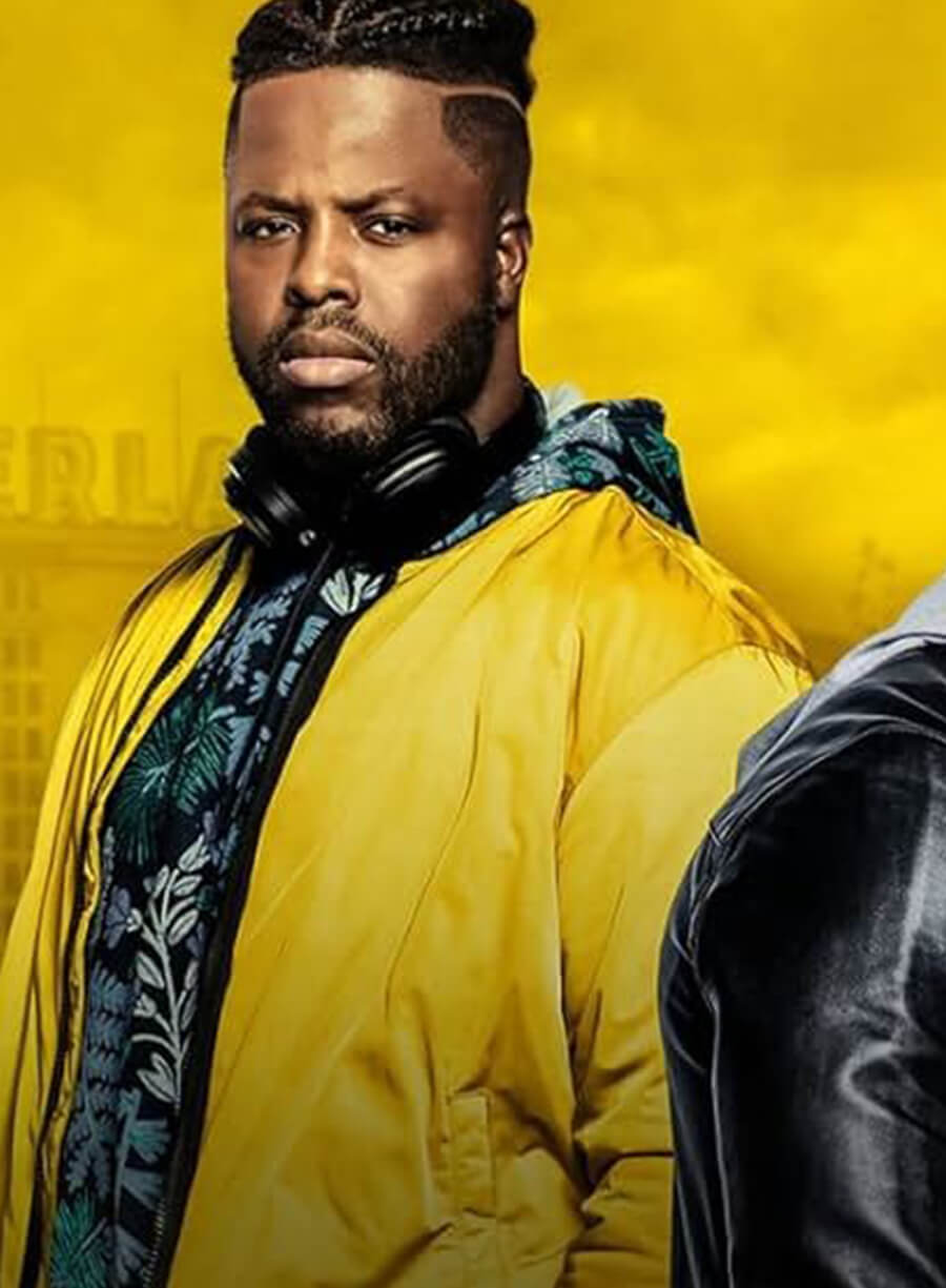Winston Duke Spenser Confidential Yellow Bomber Jacket