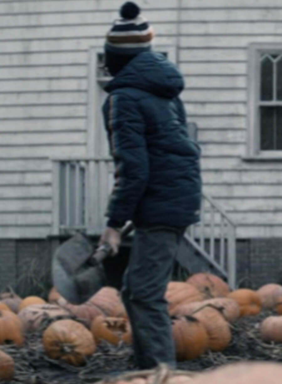 Woody Norman Cobweb Blue Puffer Jacket