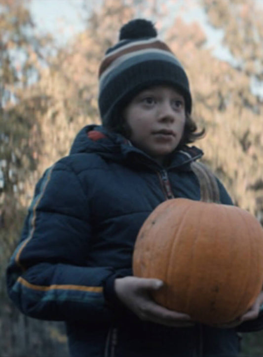 Woody Norman Cobweb Blue Puffer Jacket