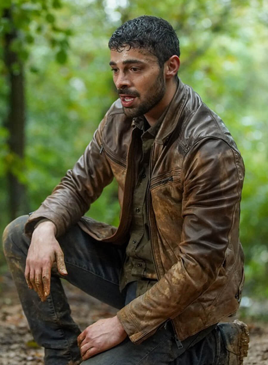 Yaman Yabani Tv Series Brown Leather Jacket