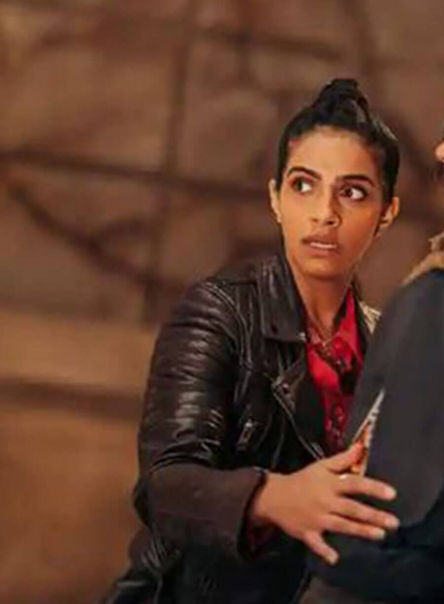 Yaz Khan Doctor Who Biker Jacket