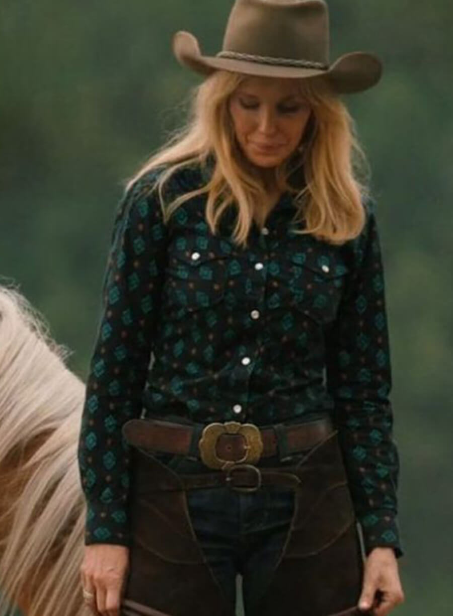 Beth Dutton Printed Shirt