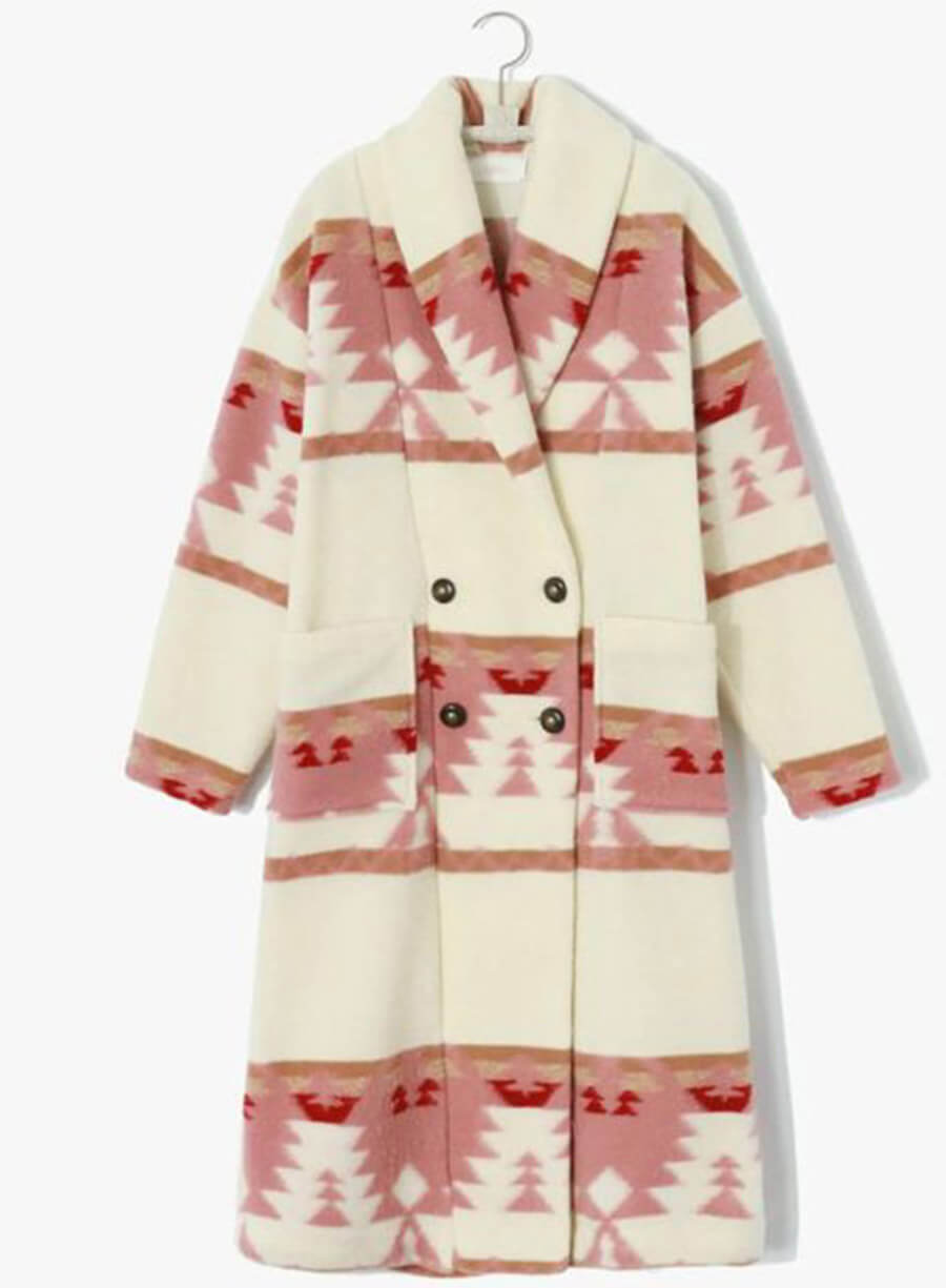 Beth Dutton Pink Coat