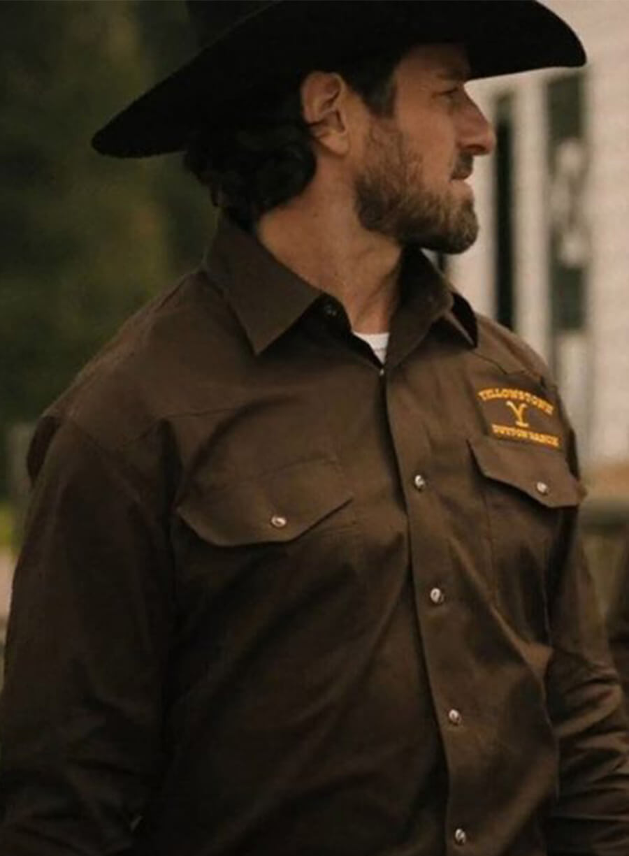 Yellowstone Ryan Brown Shirt