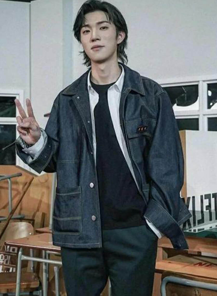 Yoon Gwi-nam All Of Us Are Dead Denim Jacket