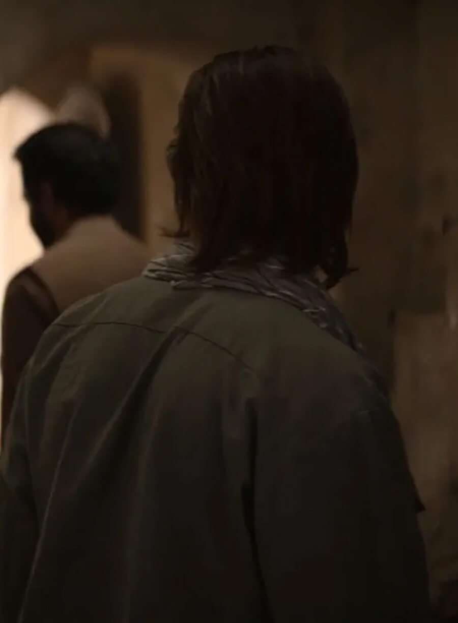 Young Dan Chase The Old Man Green Cotton Jacket