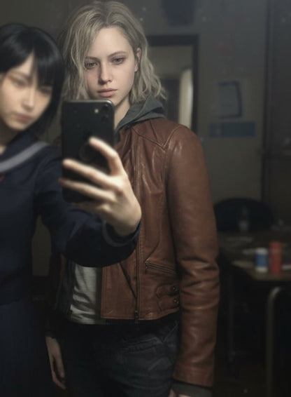 Grace Ashcroft Resident Evil Requiem Leather Jacket