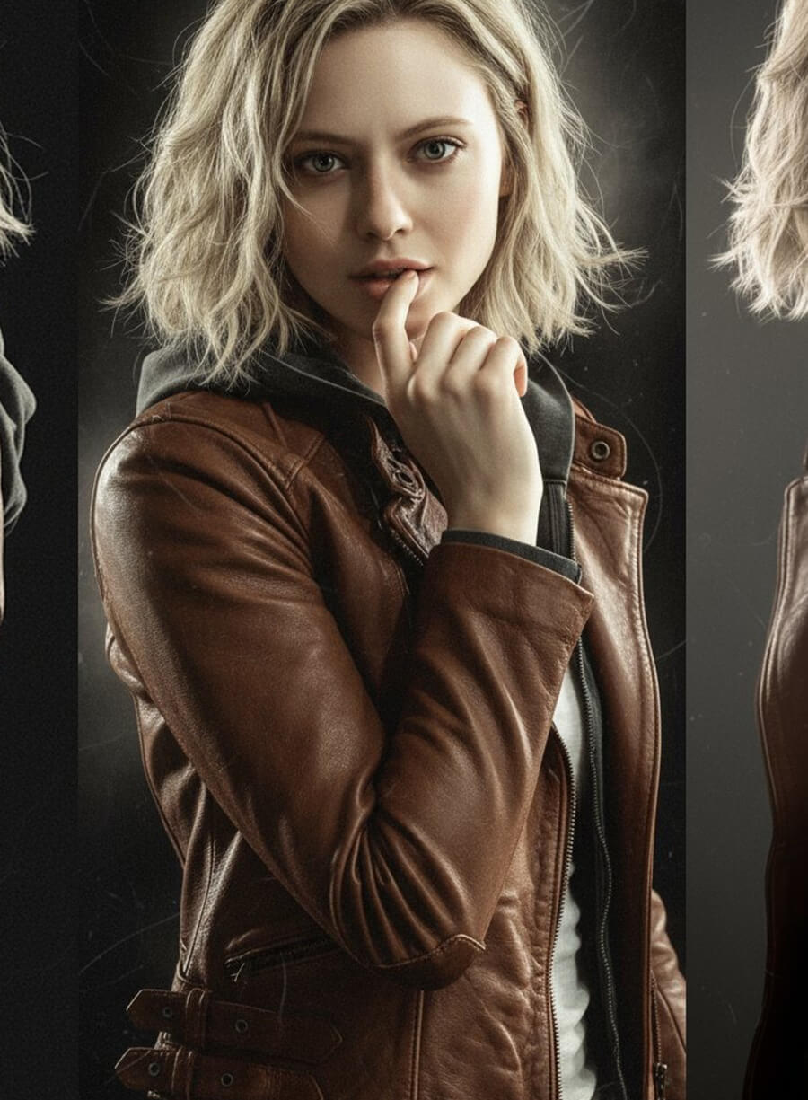 Grace Ashcroft Resident Evil Requiem Leather Jacket