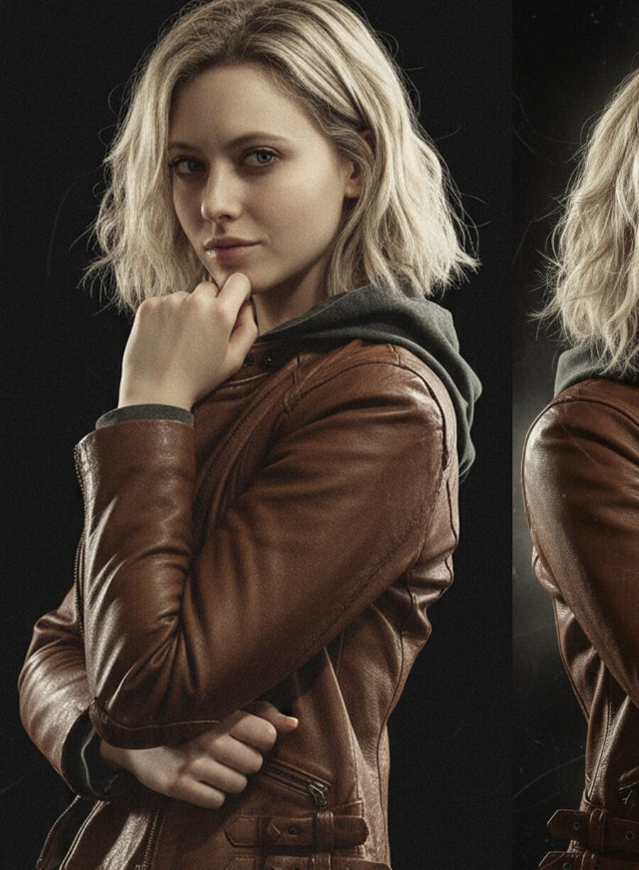 Grace Ashcroft Resident Evil Requiem Leather Jacket