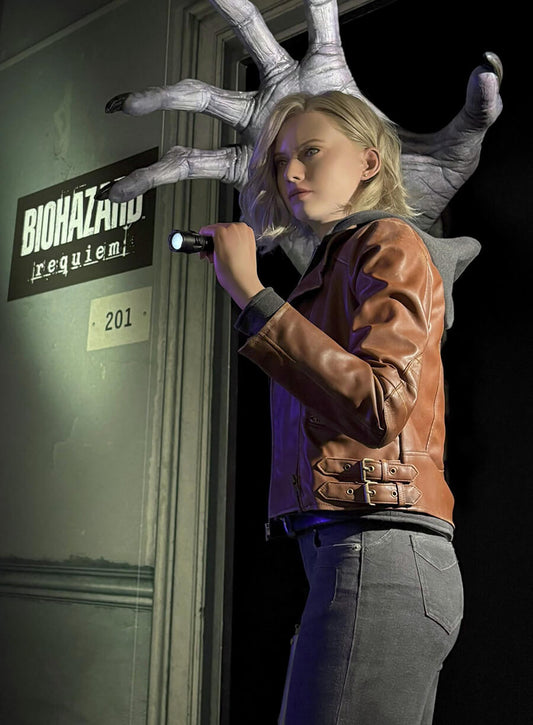 Grace Ashcroft Resident Evil Requiem Leather Jacket