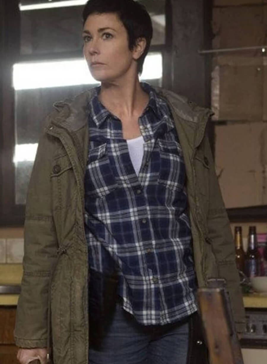 Jody Mills Supernatural Green Jacket