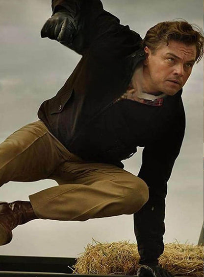 Leonardo DiCaprio Once Upon a Time in Hollywood Cotton Jacket