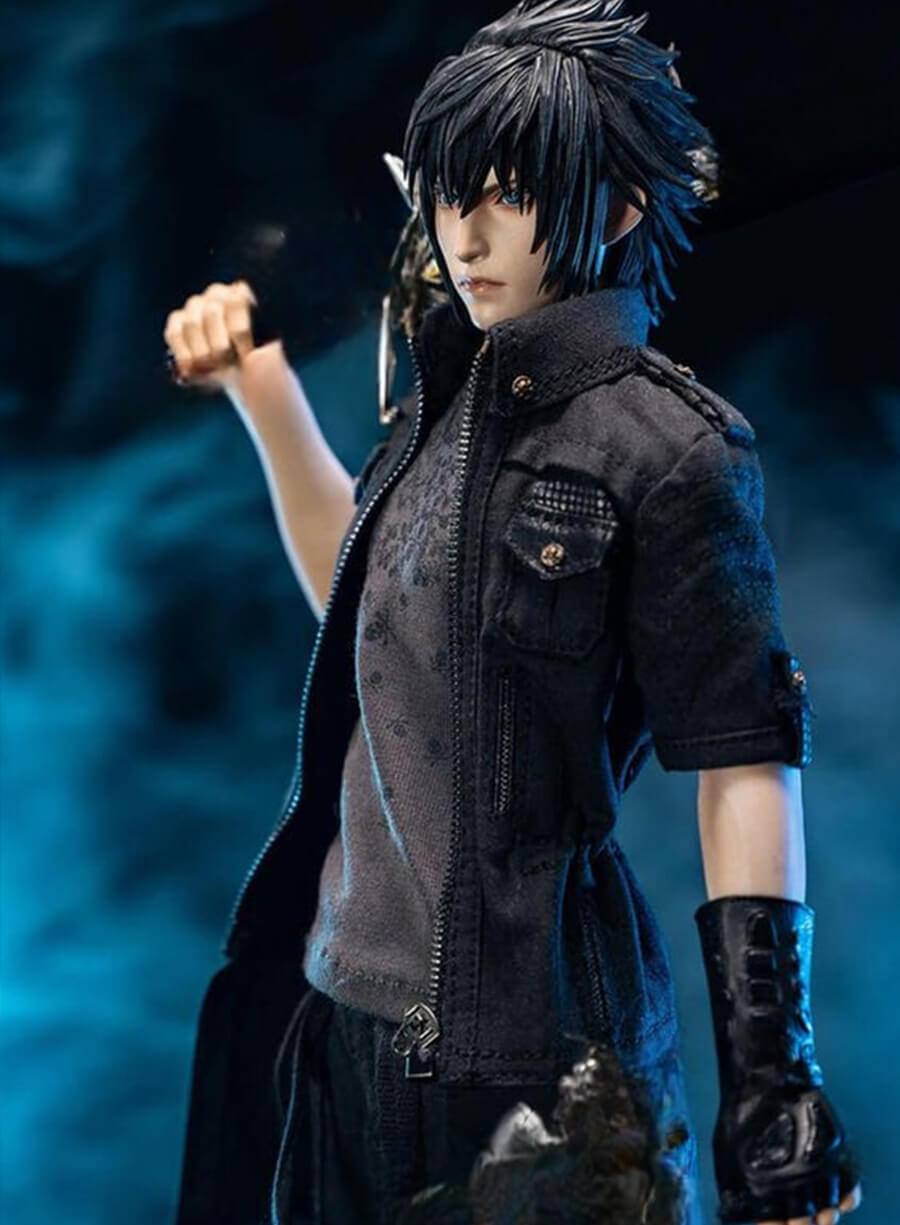 Noctis Lucis Caelum Final Fantasy XV Black Jacket