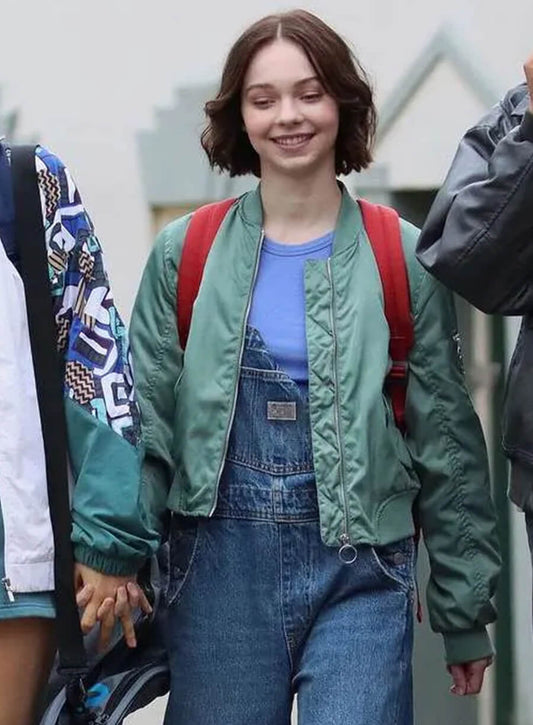 A Good Girl’s Guide To Murder Pip Fitz-Amobi Green Jacket
