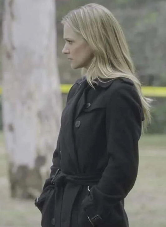 A.J. Cook Criminal Minds Black Trench Coat