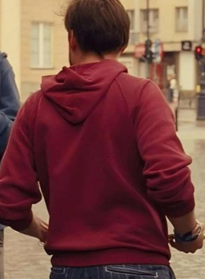 A Real Pain Kieran Culkin Maroon Hoodie