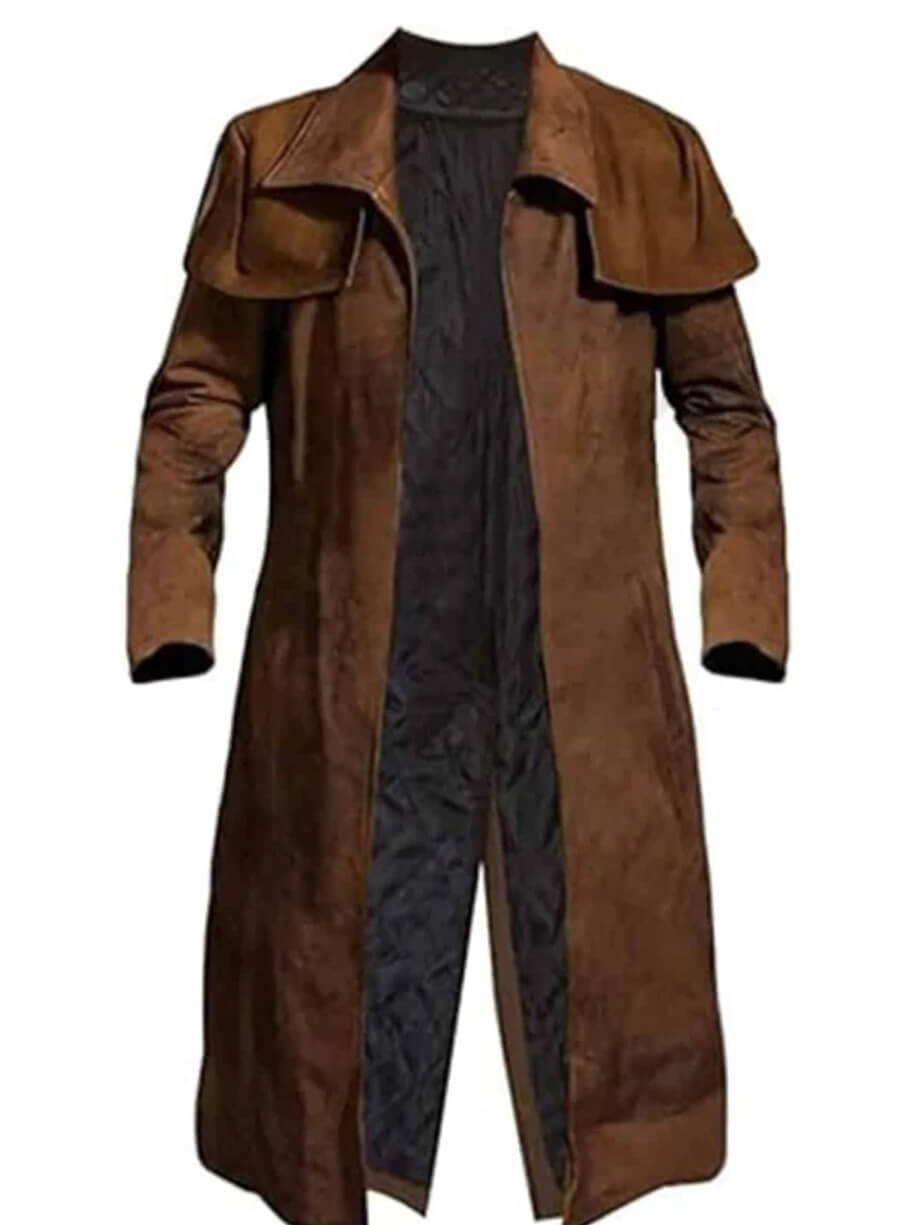 A7 Fallout NCR Veteran Ranger Duster Leather Coat