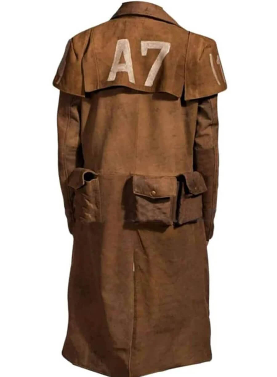 A7 Fallout NCR Veteran Ranger Duster Leather Coat
