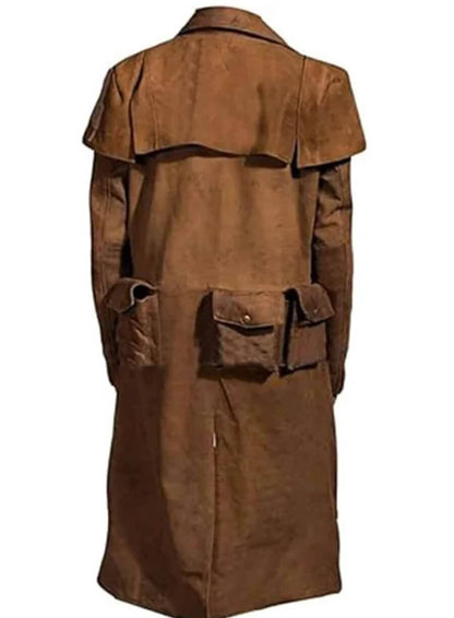 A7 Fallout NCR Veteran Ranger Duster Leather Coat
