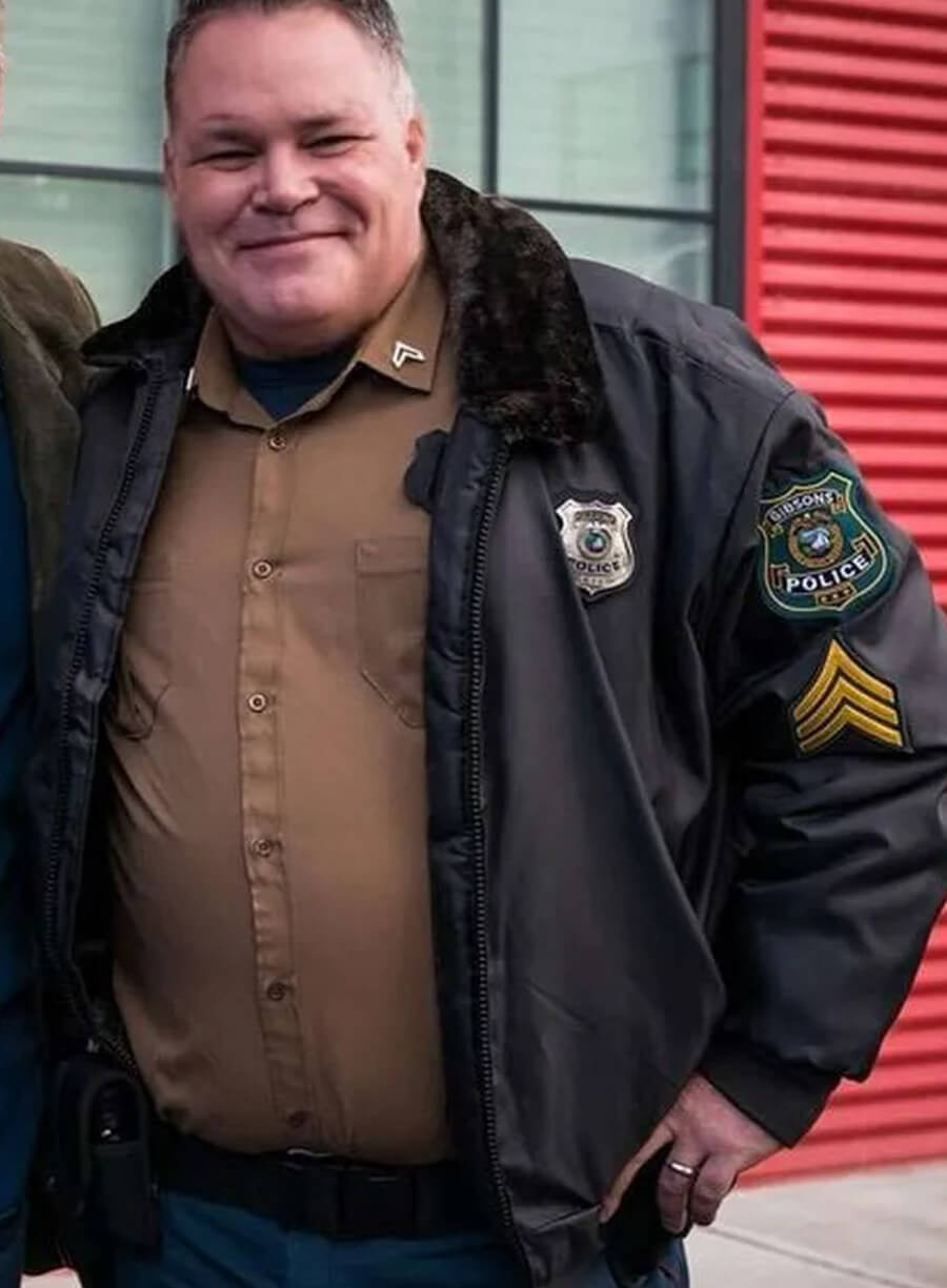 Aaron Douglas Murder in a Small Town Police Jacket 