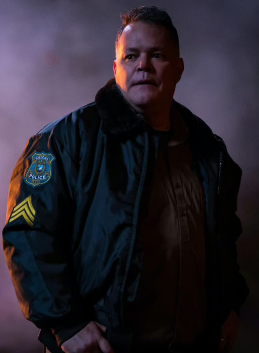 Aaron Douglas Murder in a Small Town Police Jacket 