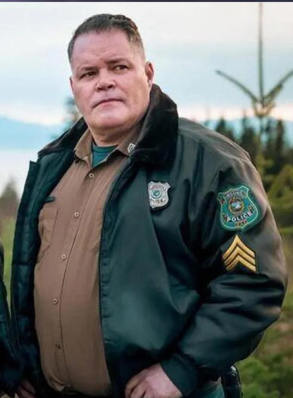 Aaron Douglas Murder in a Small Town Police Jacket 