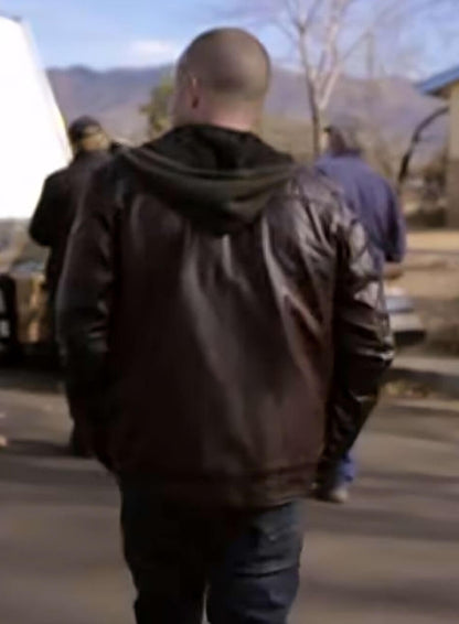 Aaron Paul El Camino A Breaking Bad Movie Leather Jacket