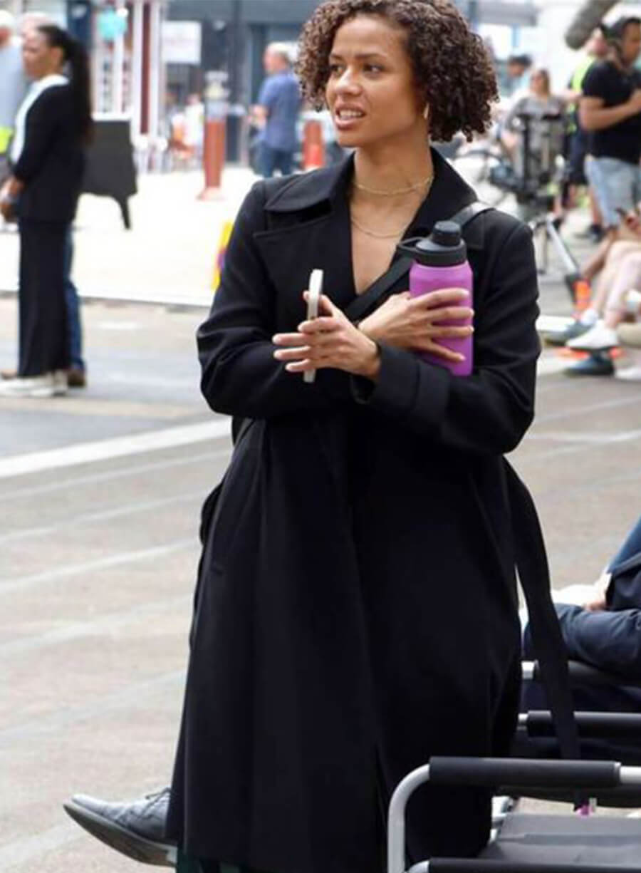 Gugu Mbatha-Raw Trench Coat