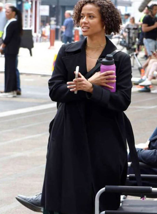 Gugu Mbatha-Raw Trench Coat