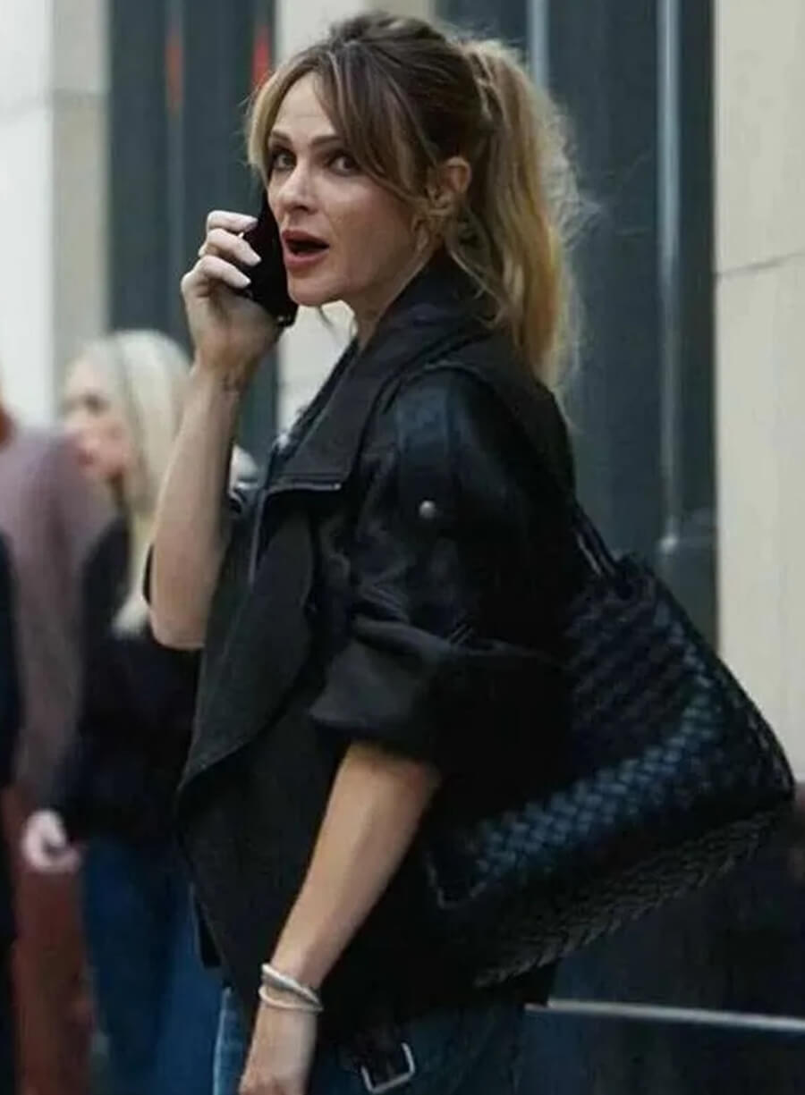 Abigail Reese The Madison 2026 Black Leather Jacket