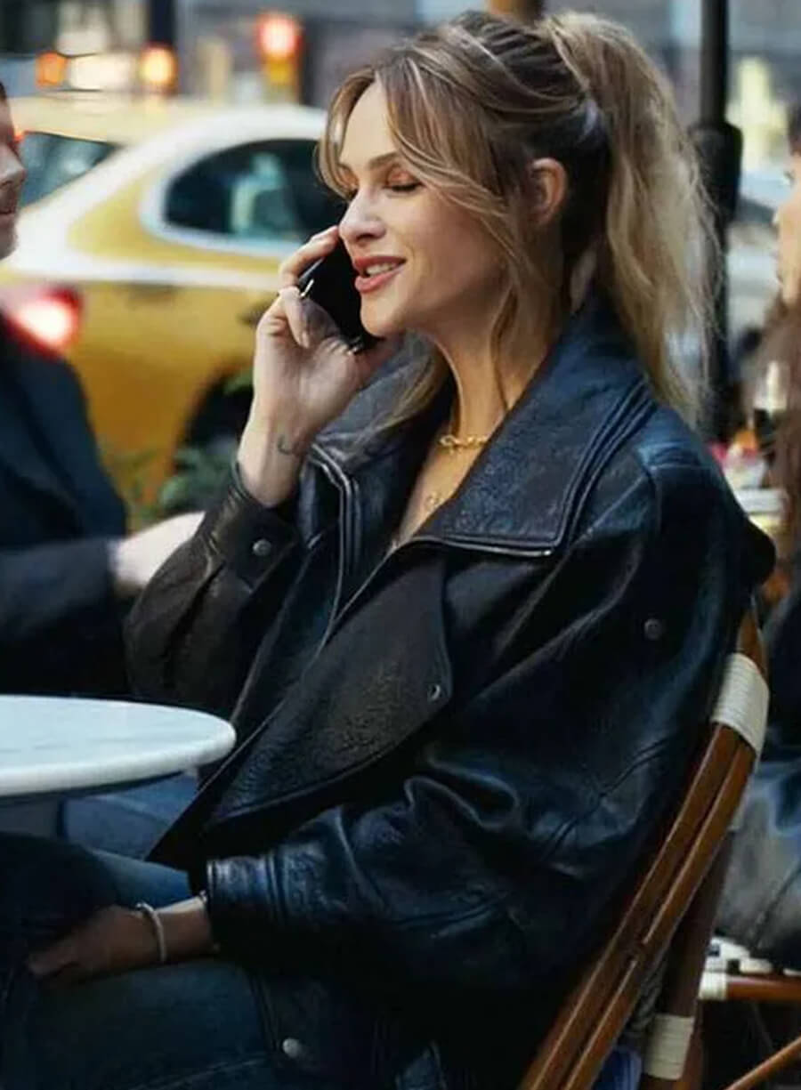 Abigail Reese The Madison 2026 Black Leather Jacket