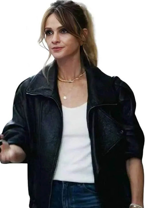 Abigail Reese The Madison 2026 Black Leather Jacket
