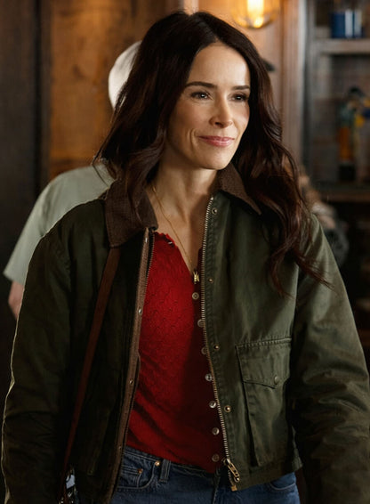 Abigail Spencer Best Medicine S01 Green Jacket