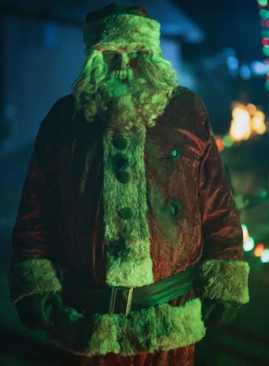 Abraham Benrubi Christmas Bloody Christmas Santa Red Jacket