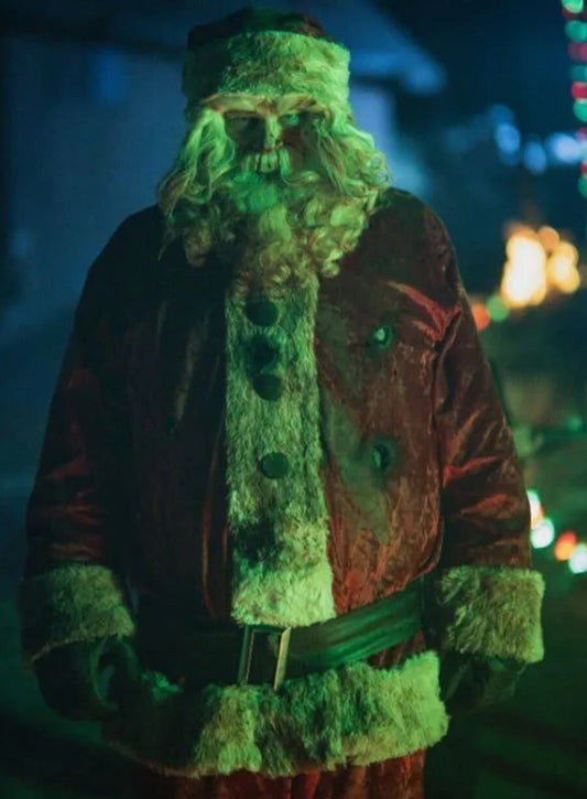 Abraham Benrubi Christmas Bloody Christmas Santa Red Jacket