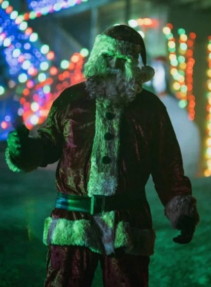 Abraham Benrubi Christmas Bloody Christmas Santa Red Jacket