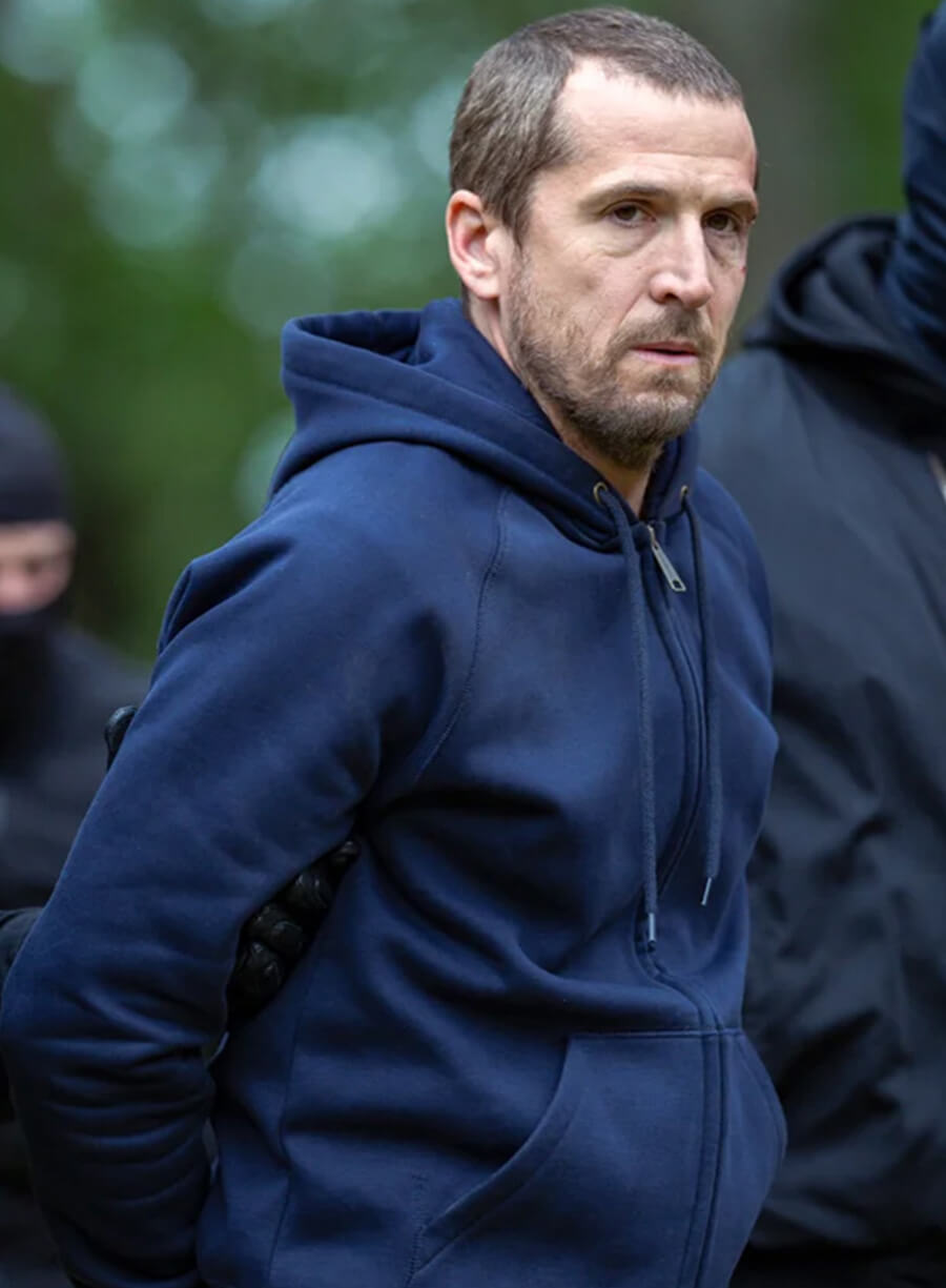 Ad Vitam 2025 Guillaume Canet Blue Hoodie