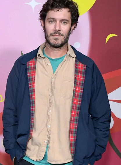 Adam Brody Nobody Wants This Blue Jacket